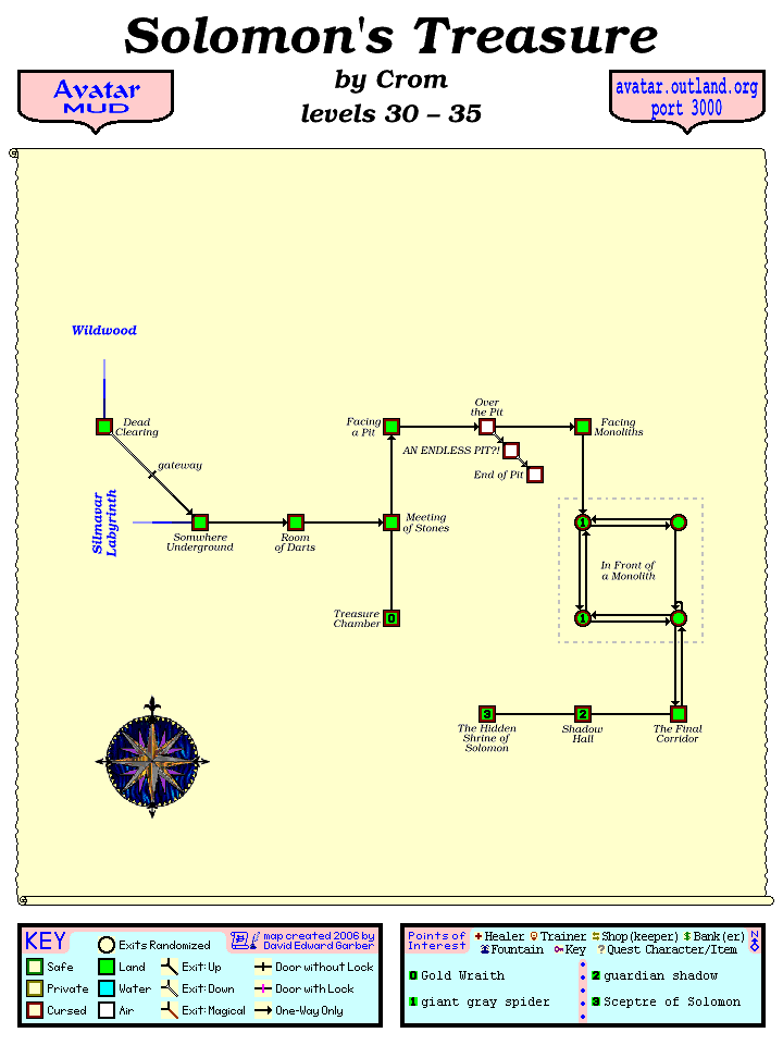 Avatar MUD Area Map - Solomon's Treasure.gif